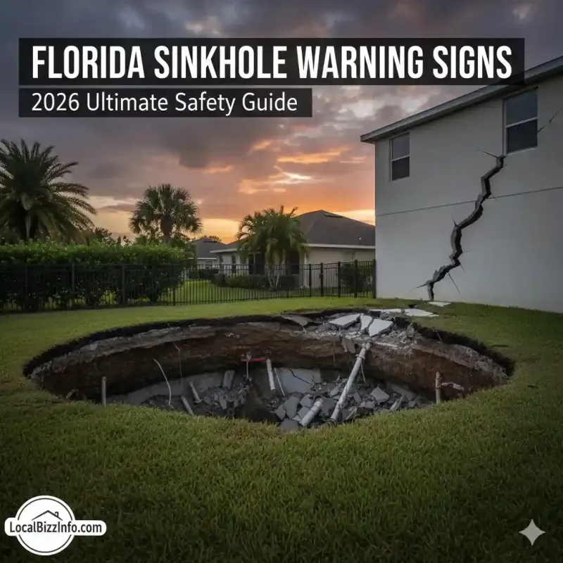 5 Warning Signs of Sinkhole Damage in Florida Homes: 2026 Safety And Cost Guide